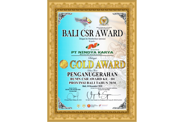 Anugerah BUMN CSR Provinsi Bali 2020